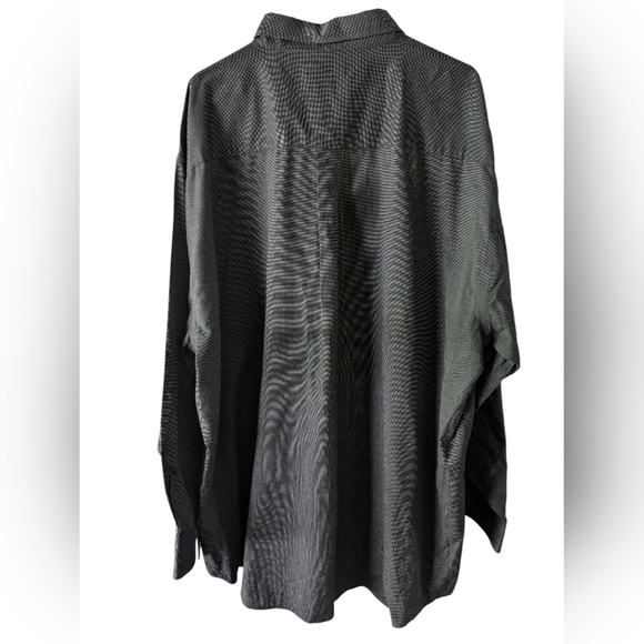 Cutter & Buck Charcoal Checkered Shirt - Picture 3 of 4